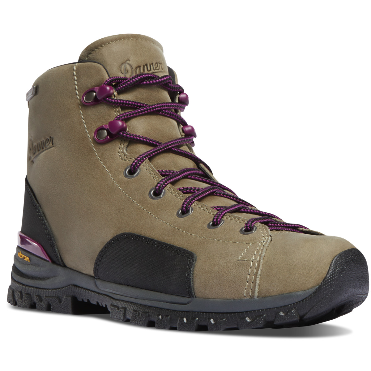 Danner Womens Stronghold Work Boots Khaki/Black - HDO893160